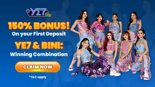 YE7 - 150% Bonus First Deposit